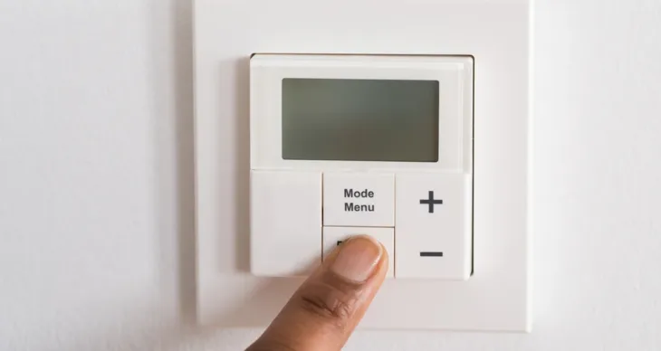 Install a programmable thermostat